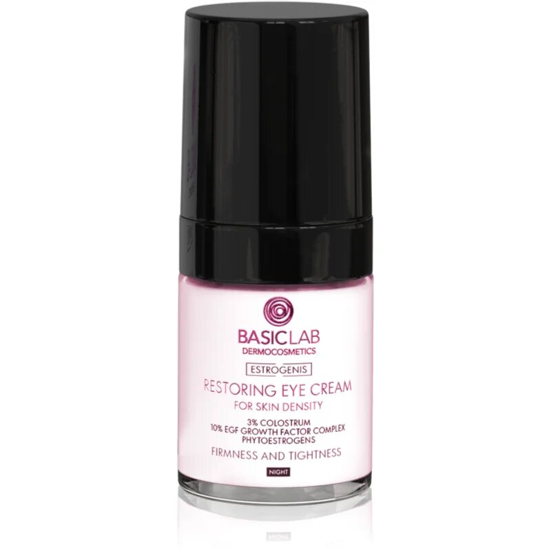 BasicLab Dermocosmetics Estrogenis regenerační oční krém na noc 18 ml
