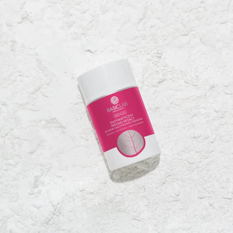 BasicLab Dermocosmetics Micellis enzymatický peeling proti začervenání pleti 35 g
