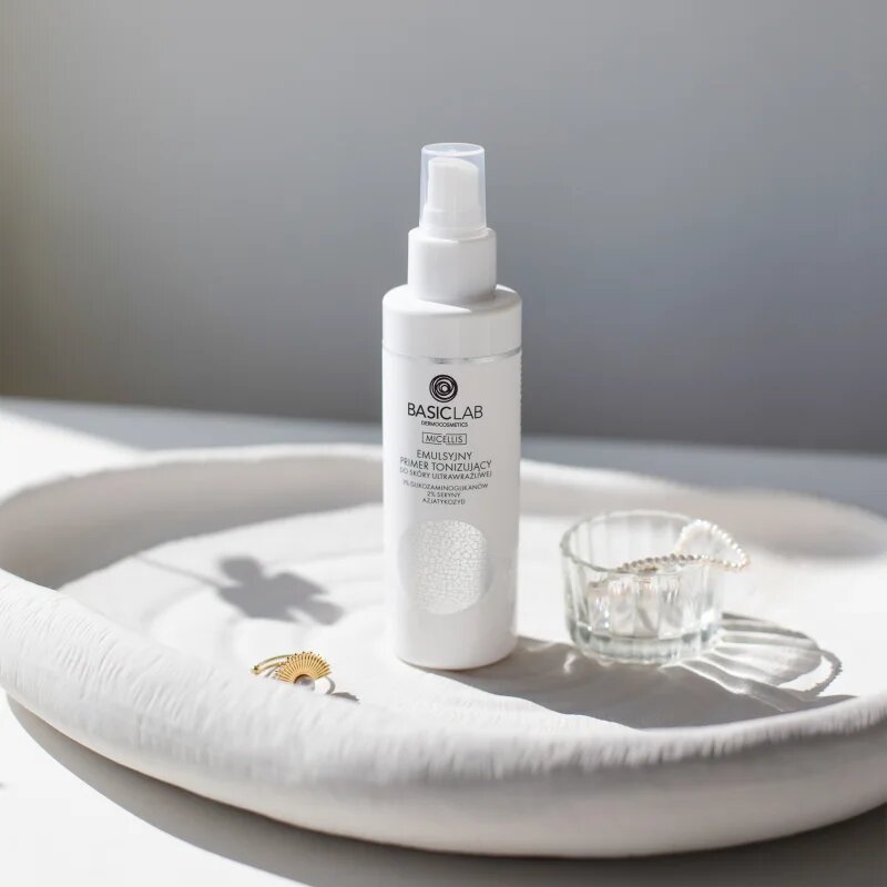 BasicLab Dermocosmetics Micellis pleťové tonikum a emulze pro velmi citlivou pleť 150 ml