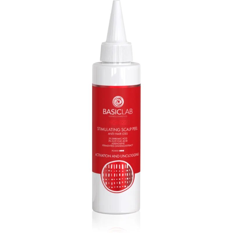BasicLab Dermocosmetics Trichologis povzbuzující peeling proti vypadávání vlasů 150 ml