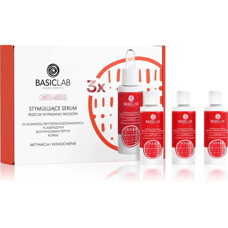 BasicLab Dermocosmetics Trichologis sada proti vypadávání vlasů