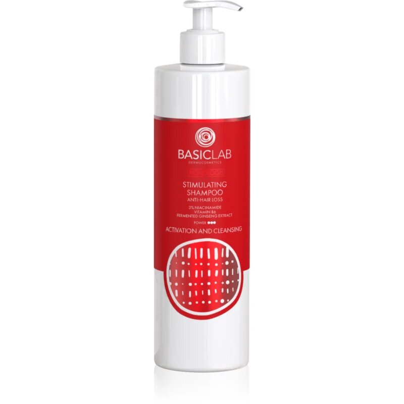 BasicLab Dermocosmetics Trichologis stimulující šampon proti vypadávání vlasů 300 ml