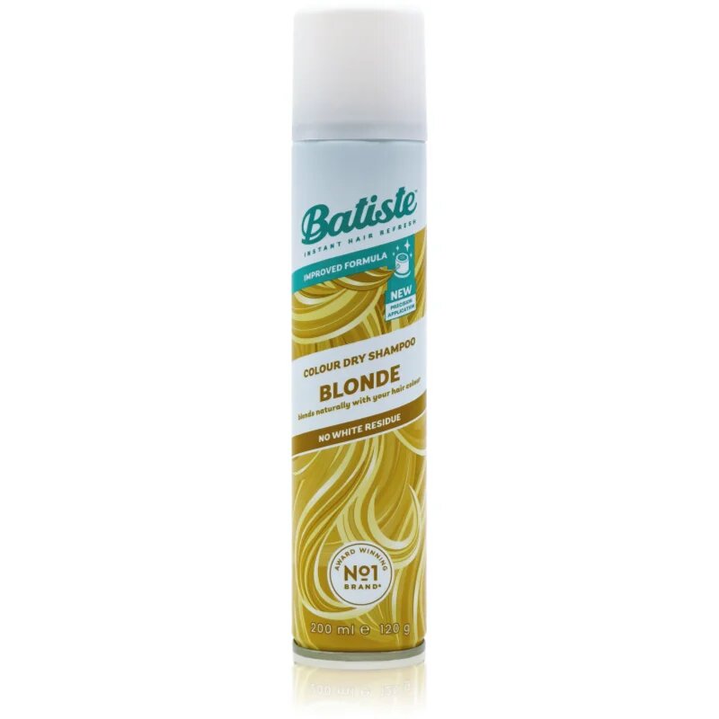 Batiste Colour Dry Shampoo Blonde suchý šampon pro blond vlasy 200 ml
