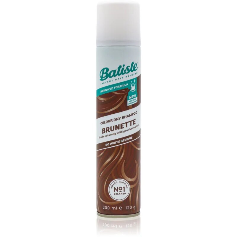 Batiste Colour Dry Shampoo Medium Brunette suchý šampon pro hnědé odstíny vlasů 200 ml
