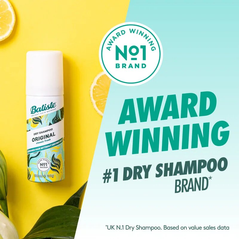 Batiste Original suchý šampon cestovní balení 50 ml