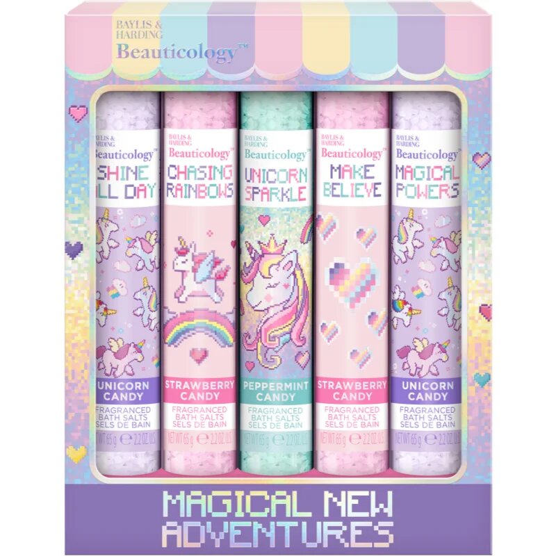 Baylis & Harding Beauticology Cosmic sůl do koupele v dárkovém balení