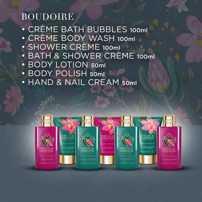 Baylis & Harding Boudoire Tropical Paradise dárková sada