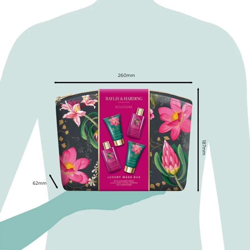Baylis & Harding Boudoire Tropical Paradise dárková sada kosmetická taštička