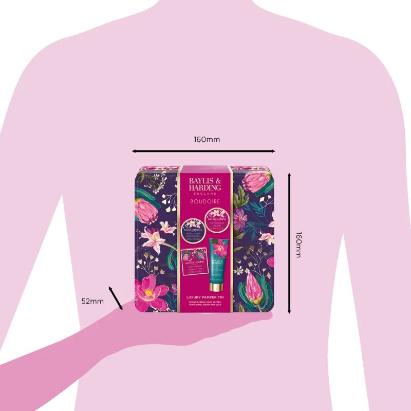 Baylis & Harding Boudoire Tropical Paradise dárková sada plechový box