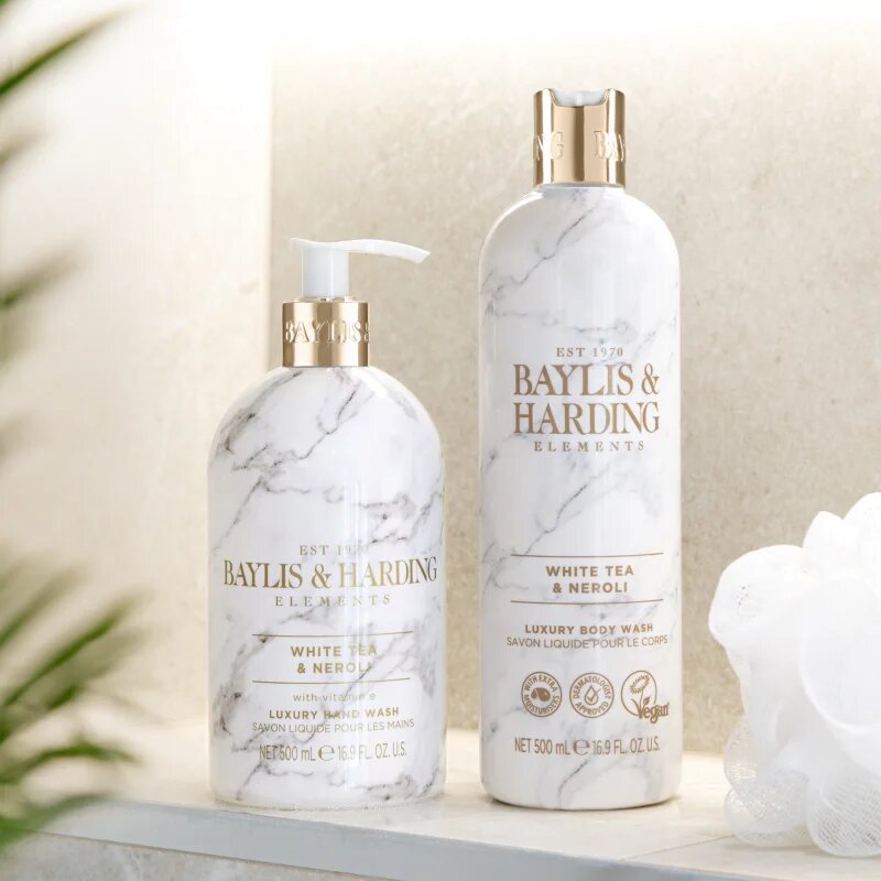 Baylis & Harding Elements White Tea & Neroli tekuté mýdlo na ruce 500 ml