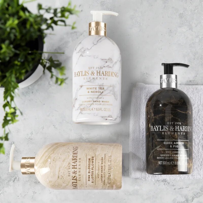 Baylis & Harding Elements White Tea & Neroli tekuté mýdlo na ruce 500 ml