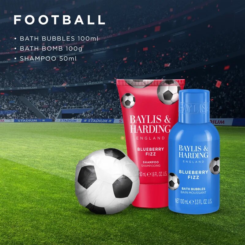 Baylis & Harding Football Stars Wash dárková sada na cesty pro děti