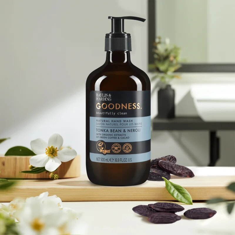 Baylis & Harding Goodness Tonka Bean & Neroli tekuté mýdlo na ruce 500 ml