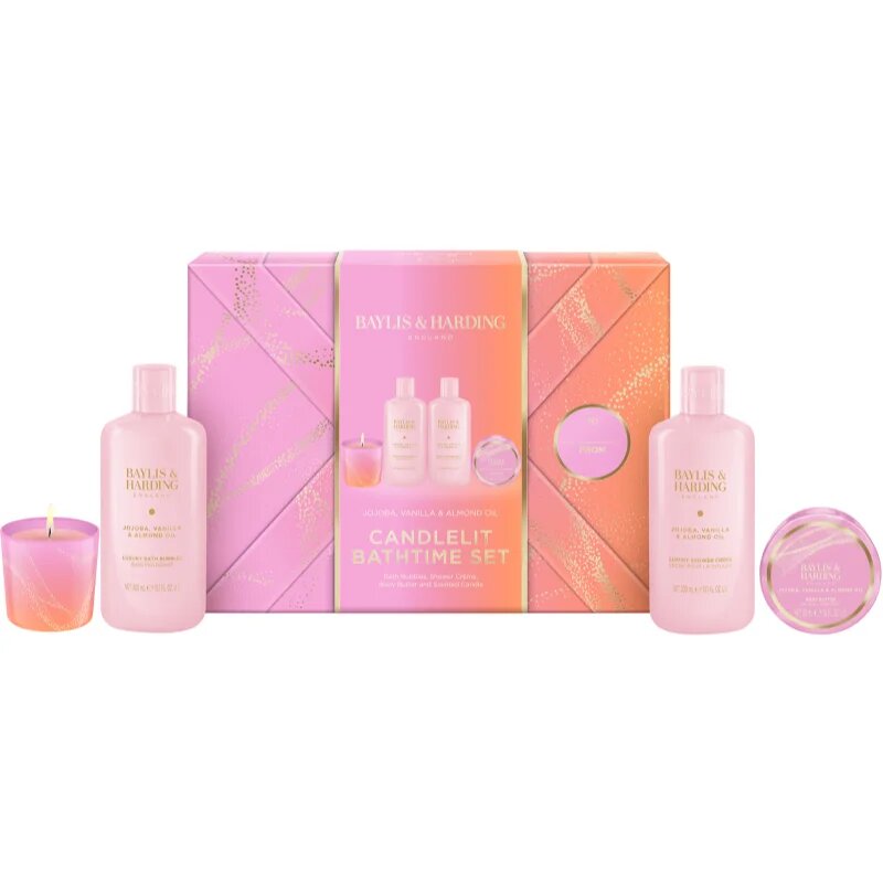 Baylis & Harding Jojoba Vanilla & Almond Oil dárková sada do koupele