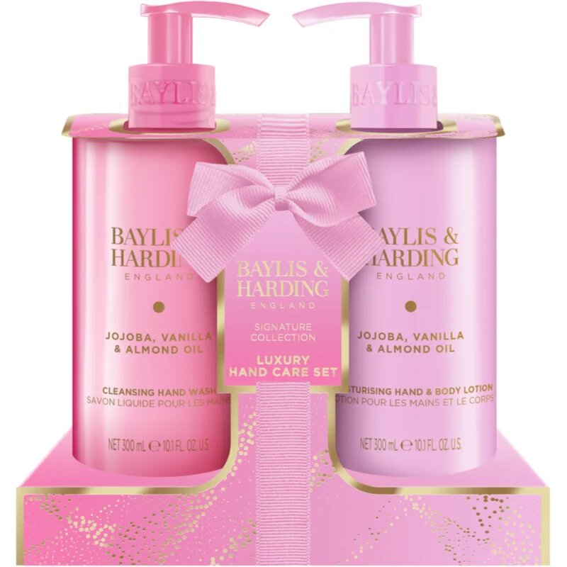 Baylis & Harding Jojoba Vanilla & Almond Oil dárková sada na ruce