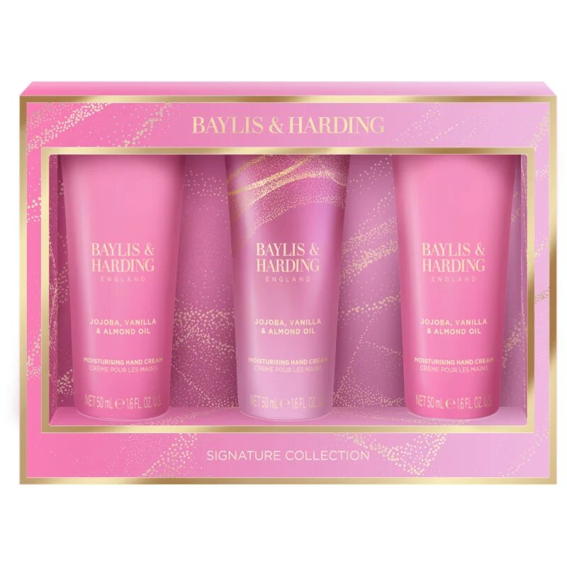 Baylis & Harding Jojoba Vanilla & Almond Oil dárková sada na ruce s mandlovým olejem