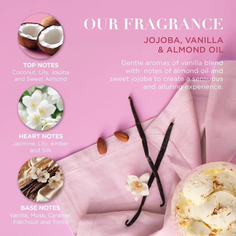 Baylis & Harding Jojoba Vanilla & Almond Oil dárková sada na tělo