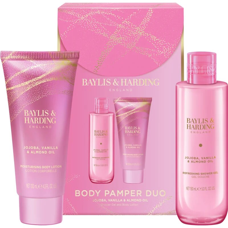 Baylis & Harding Jojoba Vanilla & Almond Oil dárková sada na tělo