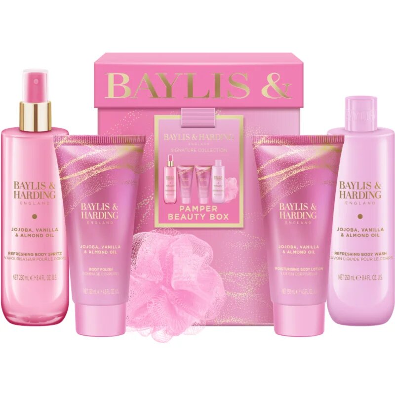 Baylis & Harding Jojoba Vanilla & Almond Oil dárková sada na tělo