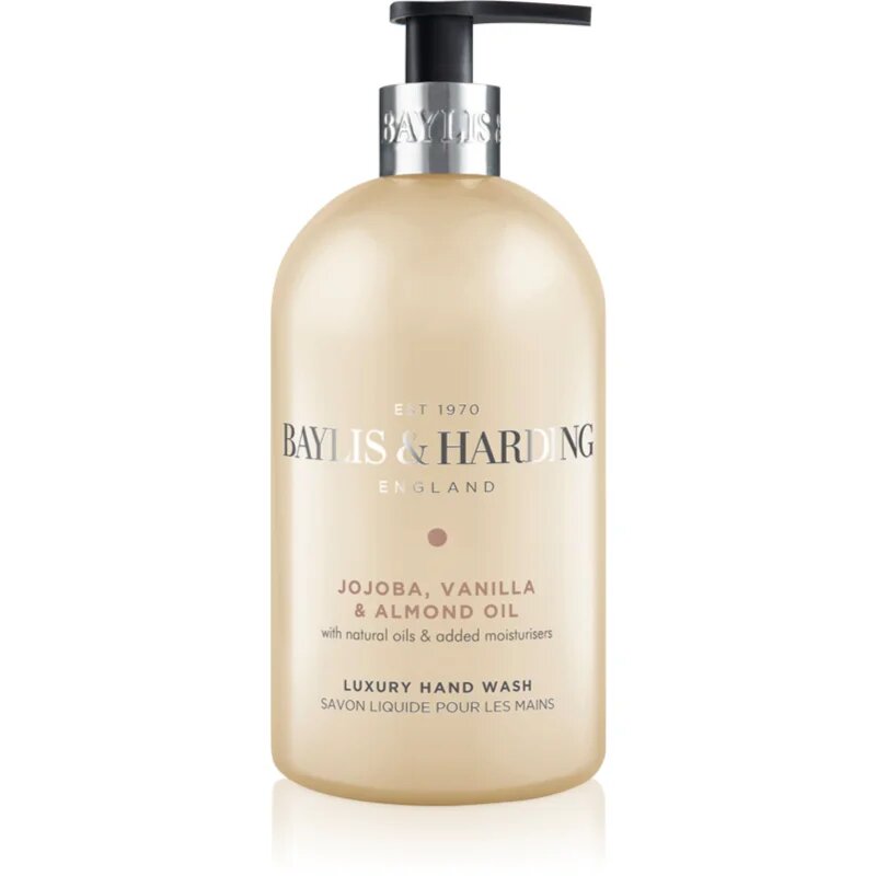 Baylis & Harding Jojoba Vanilla & Almond Oil tekuté mýdlo na ruce 500 ml