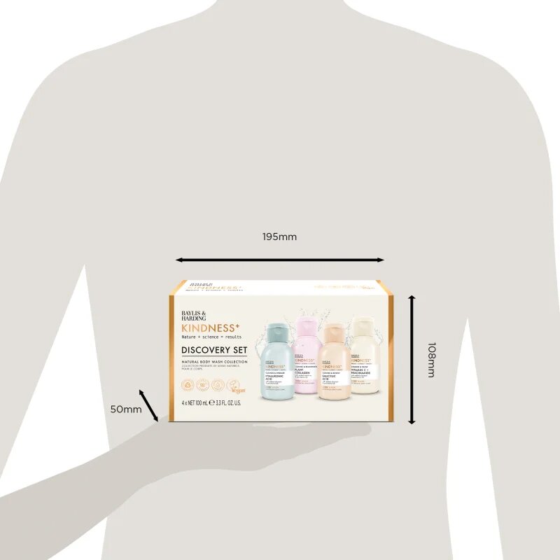 Baylis & Harding Kindness+ Discovery Set dárková sada do sprchy
