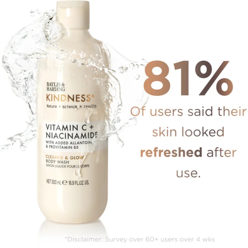 Baylis & Harding Kindness+ Vitamin C sprchový gel vůně Orange & Mango 500 ml