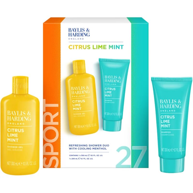 Baylis & Harding Men's Citrus Lime & Mint dárková sada pro muže