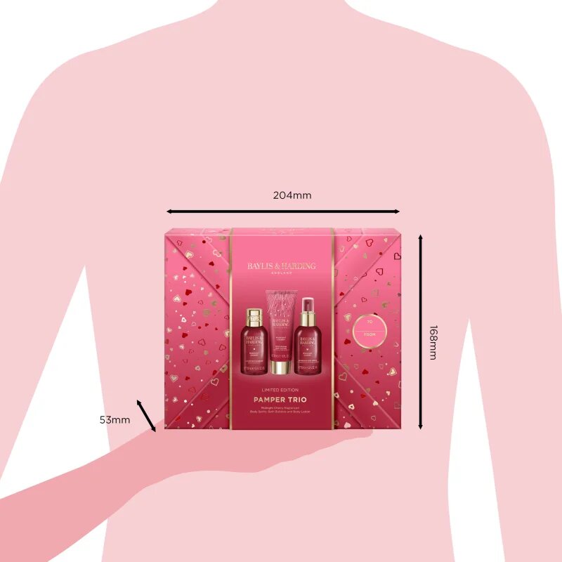 Baylis & Harding Midnight Cherry dárková sada pro ženy
