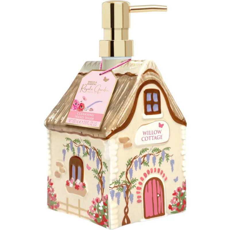 Baylis & Harding Royale Garden Rose Poppy & Vanilla tekuté mýdlo na ruce dárková edice
