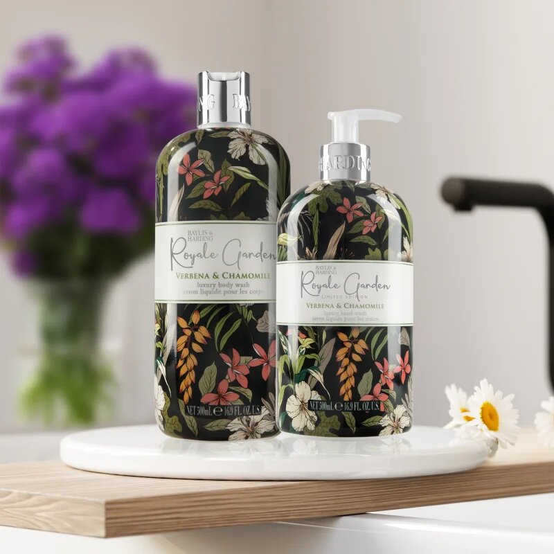 Baylis & Harding Royale Garden Verbena & Chamomile tekuté mýdlo na ruce 500 ml