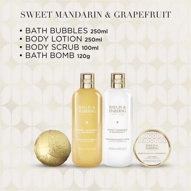 Baylis & Harding Sweet Mandarin & Grapefruit dárková sada do koupele