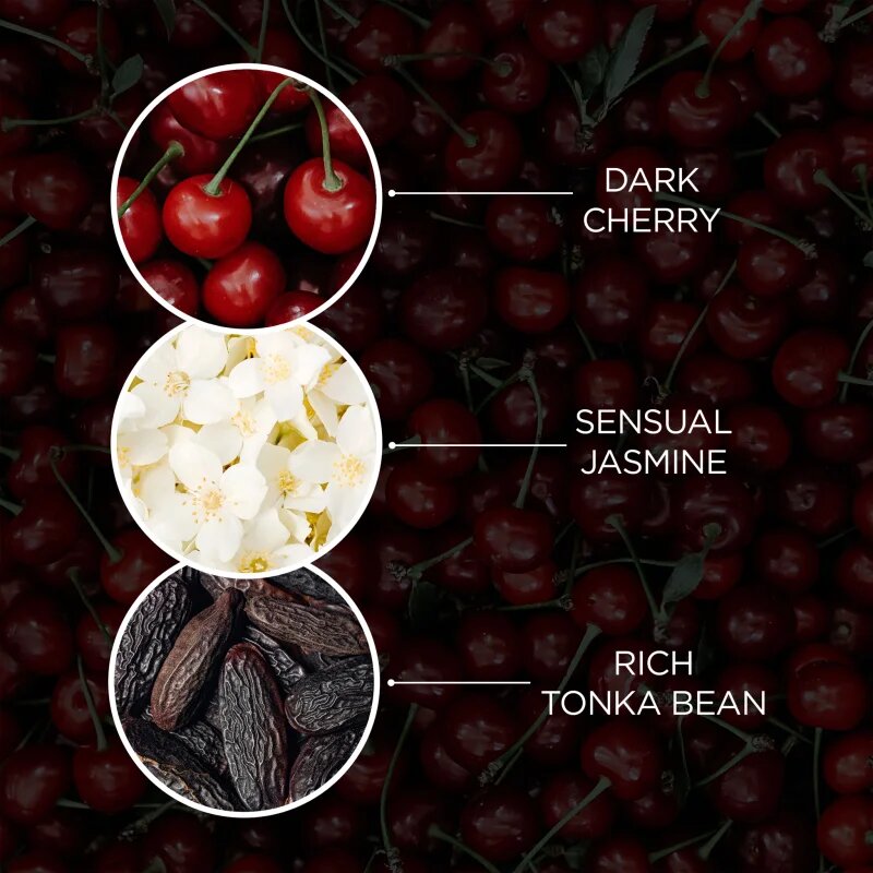 Baylis & Harding The Edit Cherry Temptation parfémovaný tělový sprej pro ženy Cherry Jasmin & Sandalwood 250 ml