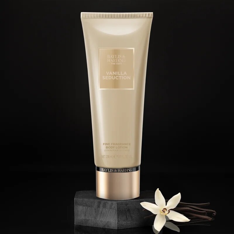 Baylis & Harding The Edit Vanilla Seduction parfémované tělové mléko pro ženy 236 ml