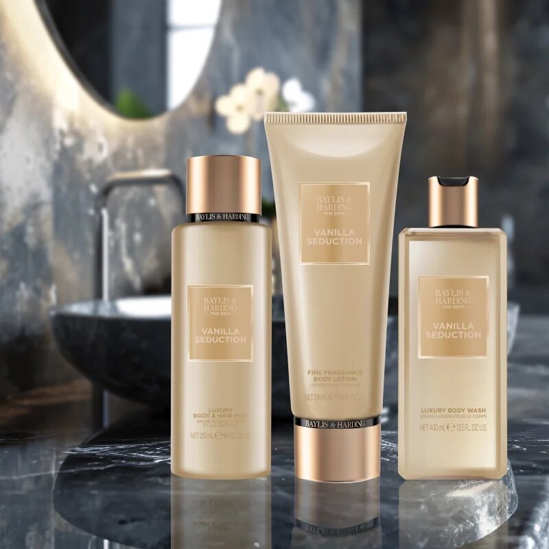 Baylis & Harding The Edit Vanilla Seduction parfémované tělové mléko pro ženy 236 ml