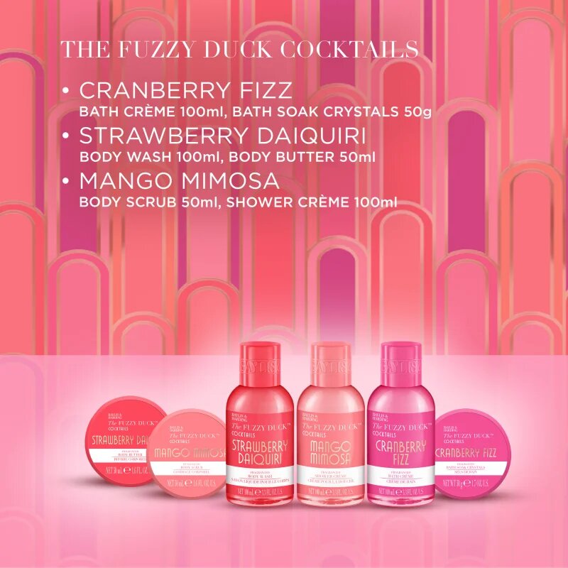 Baylis & Harding The Fuzzy Duck Cotswold Cocktails dárková sada do koupele