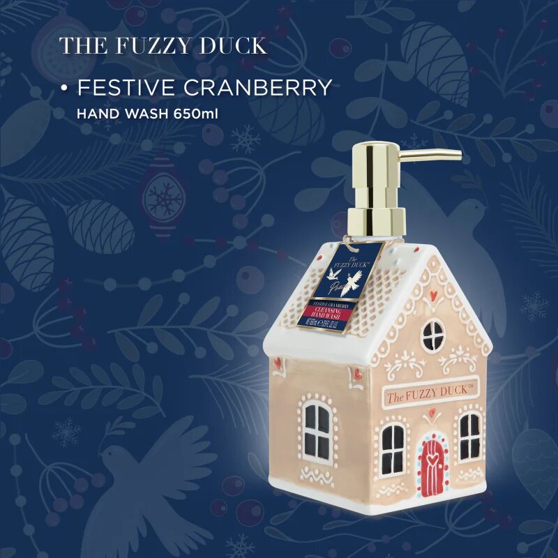 Baylis & Harding The Fuzzy Duck Winter Wonderland tekuté mýdlo na ruce vůně Cranberry 650 ml