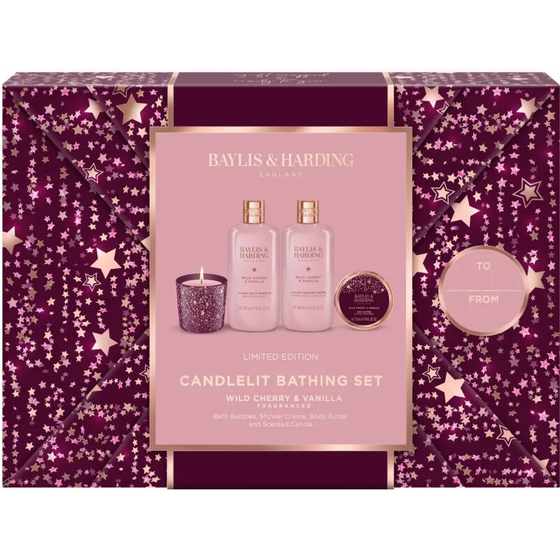 Baylis & Harding Wild Cherry & Vanilla dárková sada do koupele