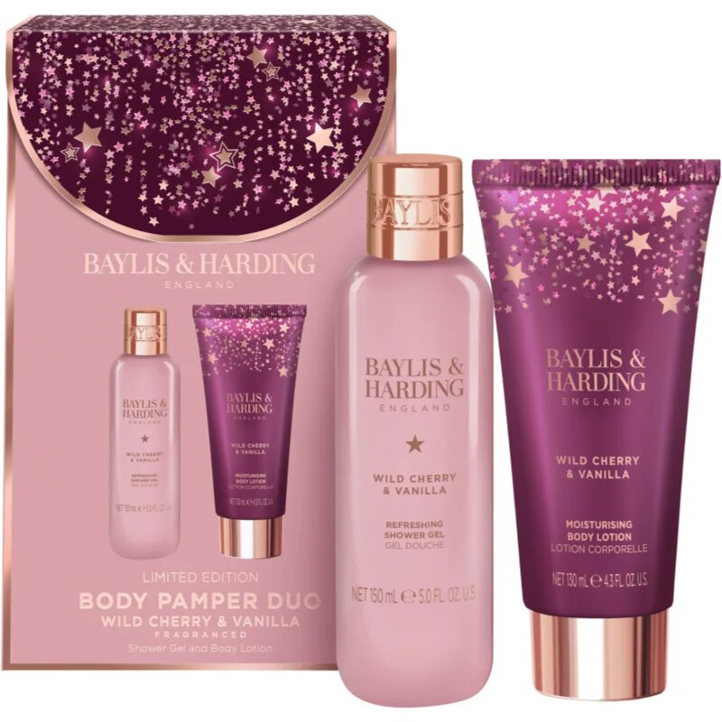 Baylis & Harding Wild Cherry & Vanilla dárková sada na tělo