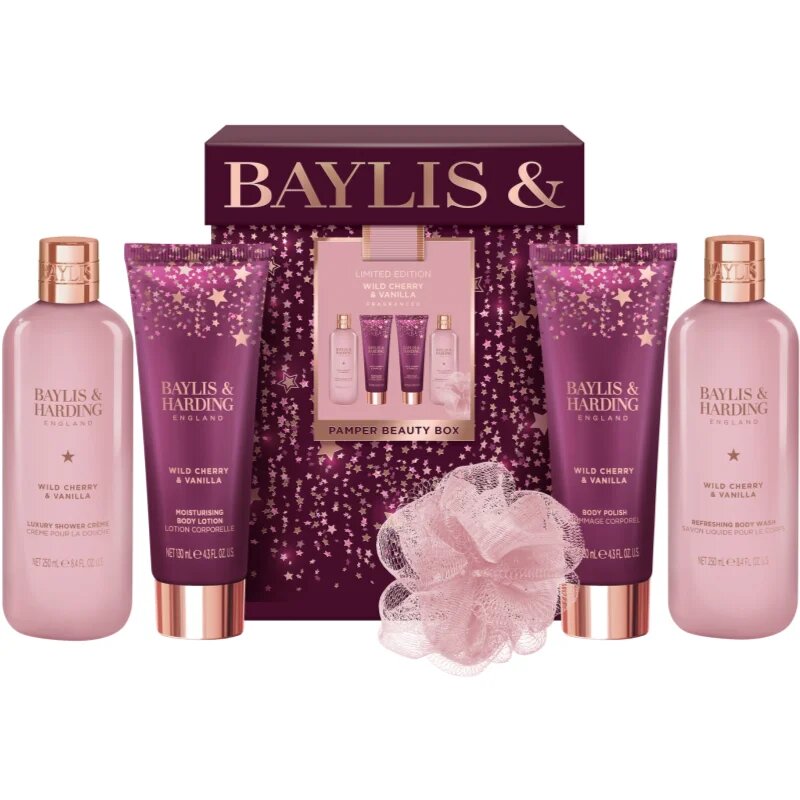 Baylis & Harding Wild Cherry & Vanilla dárková sada na tělo
