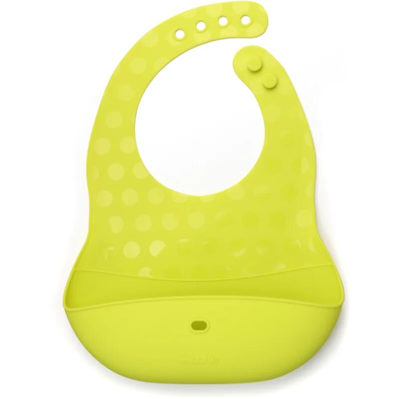 BBLÜV Pöket bryndák s lžičkou Grey/Lime 2 ks