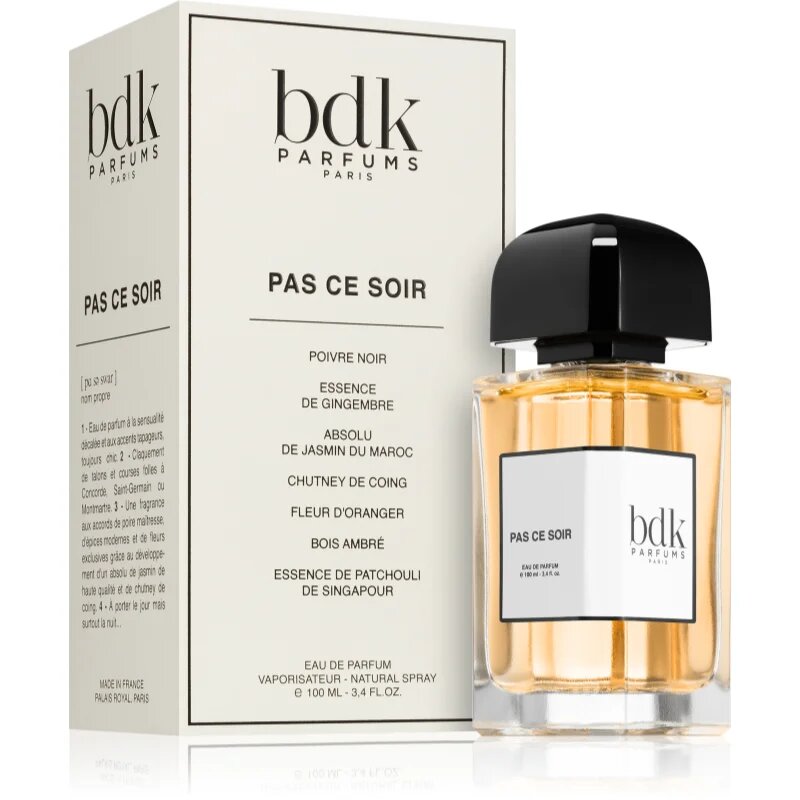 bdk Parfums Pas Ce Soir parfémovaná voda pro ženy 100 ml