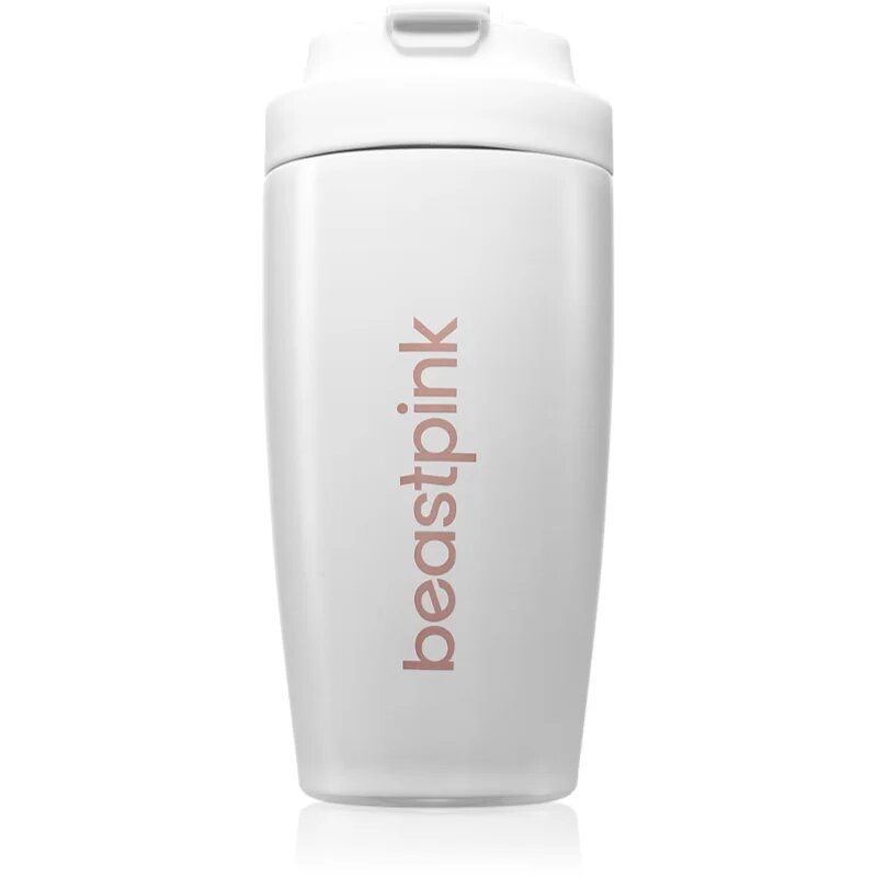 BeastPink Thermo Mug termohrnek s brčkem barva White 1 ks
