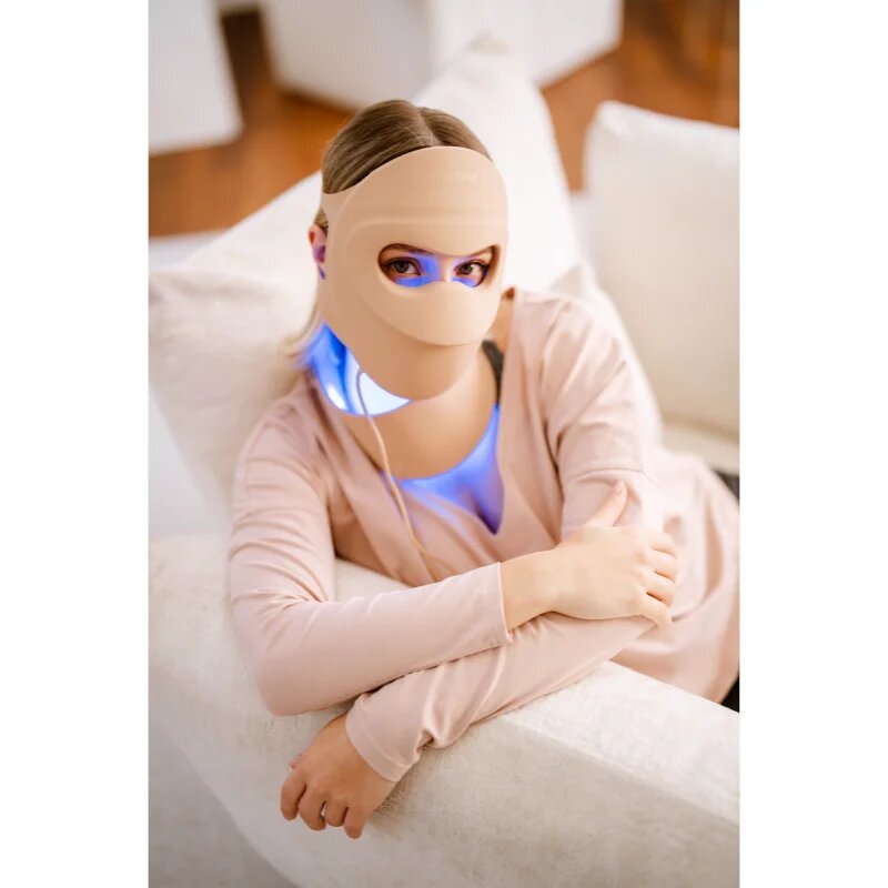 Beautifly Aura NovaSkin Pro ošetřující LED maska na obličej a krk 1 ks