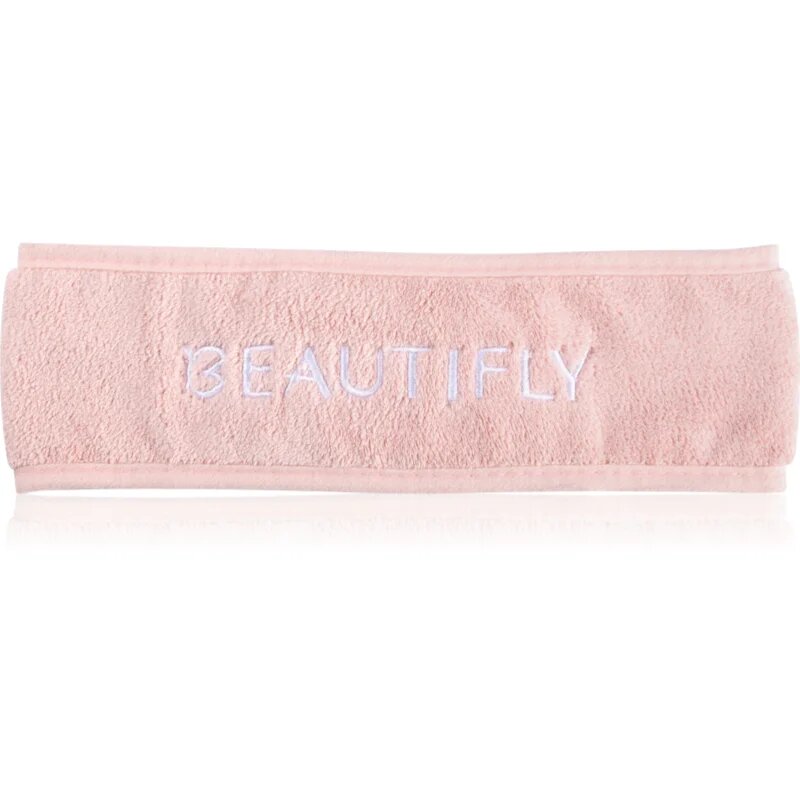 Beautifly Hair Treatment band kosmetická čelenka Pink 1 ks