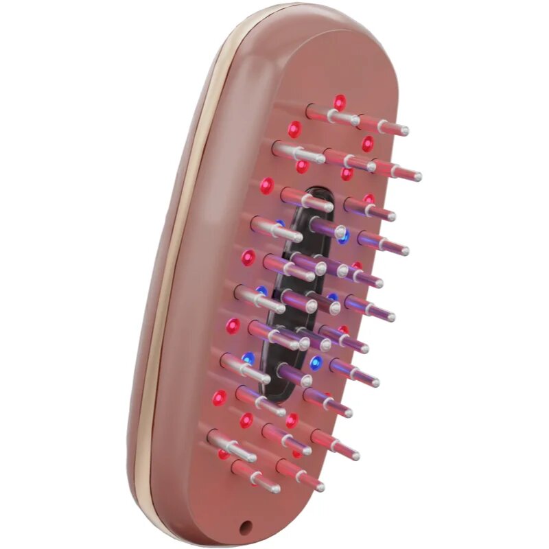 Beautifly LaserBoost Pro masážní přístroj pro stimulaci růstu vlasů s LED podsvícením Rose Gold 1 ks