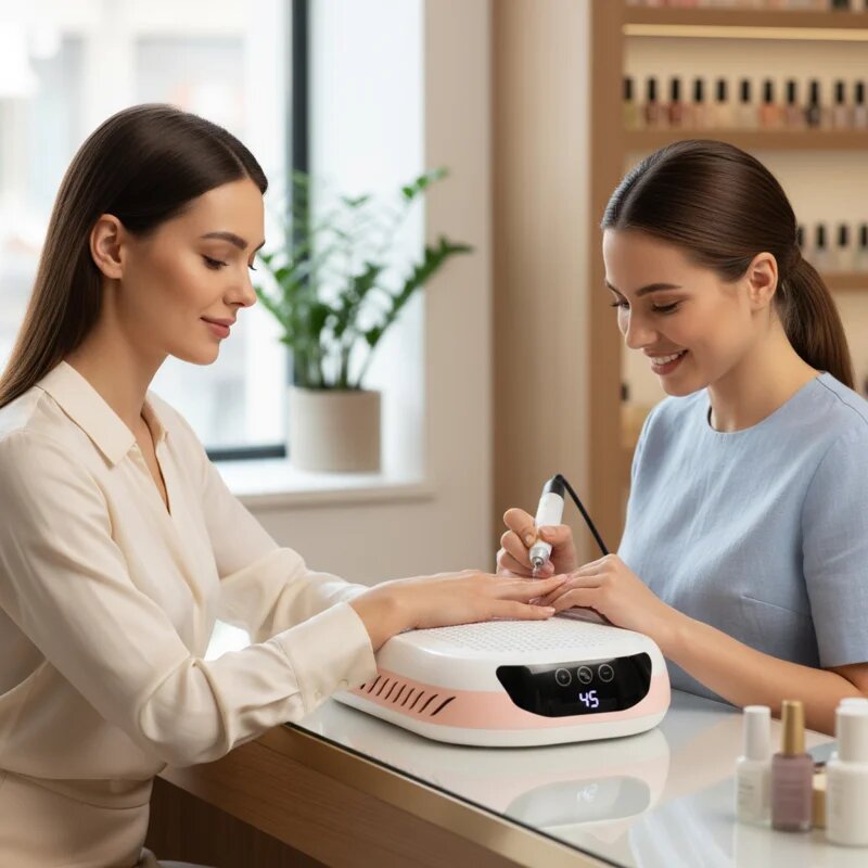 Beautifly NailFlow Dust Absorber profesionální odsávač prachu při manikůře 1 ks