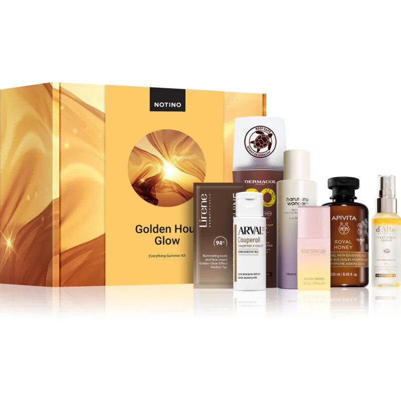 Beauty Box Notino –⁠⁠⁠⁠⁠⁠ Golden Hour Glow dárková sada pro ženy