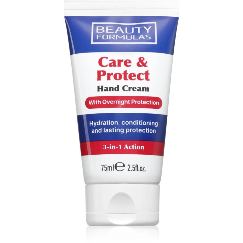 Beauty Formulas Care & Protect krém na ruce 75 ml