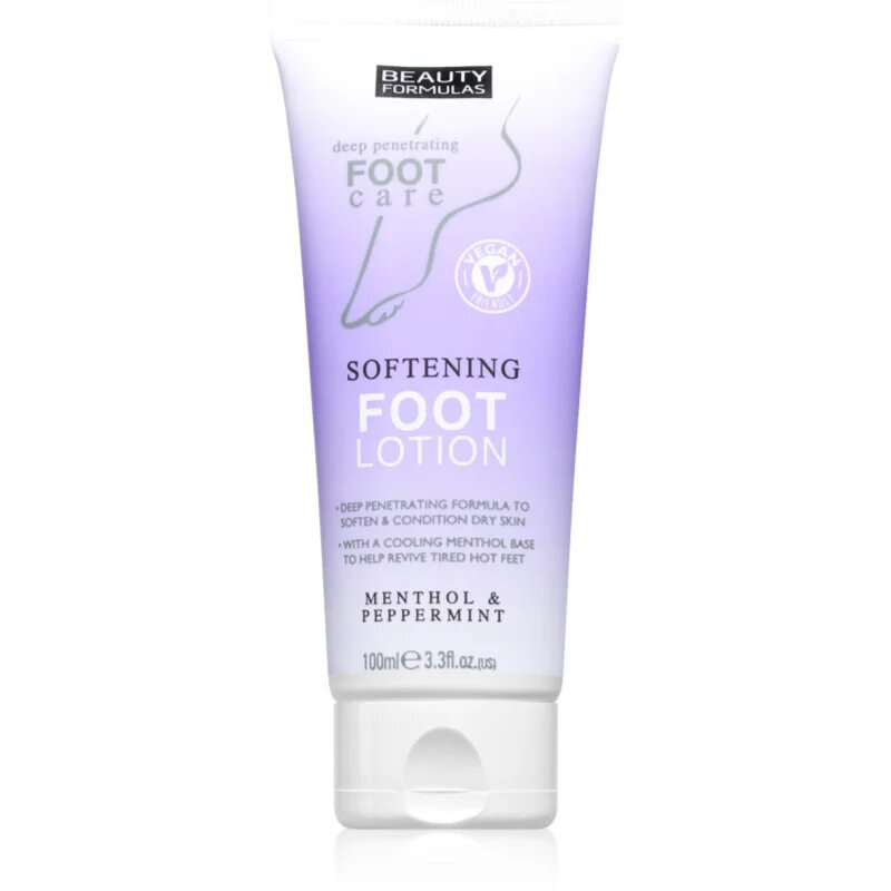 Beauty Formulas Foot Care zjemňující krém na nohy 100 ml