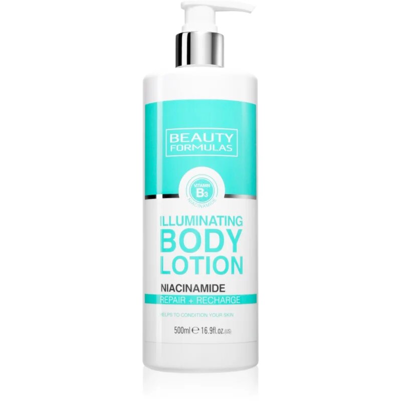 Beauty Formulas Niacinamide tělový krém 500 ml